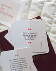 Prayers For Friendship Verse Card Set