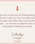 Open Play Mahjong | October