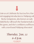 Evening Beginner Mahjong | January 22