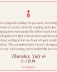 Silent Book Club | July 16