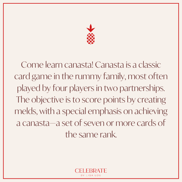 Canasta Class | September 15 &amp; 22