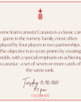 Canasta Class | November 18