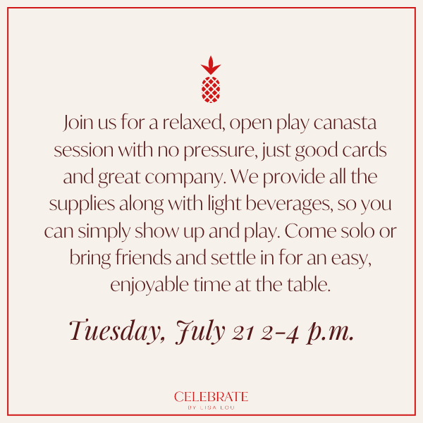 Open Play Canasta | July 21