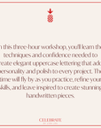 Calligraphy Capitals Class | September 10