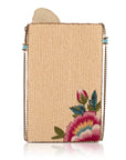 Butterfly Garden beaded floral crossbody