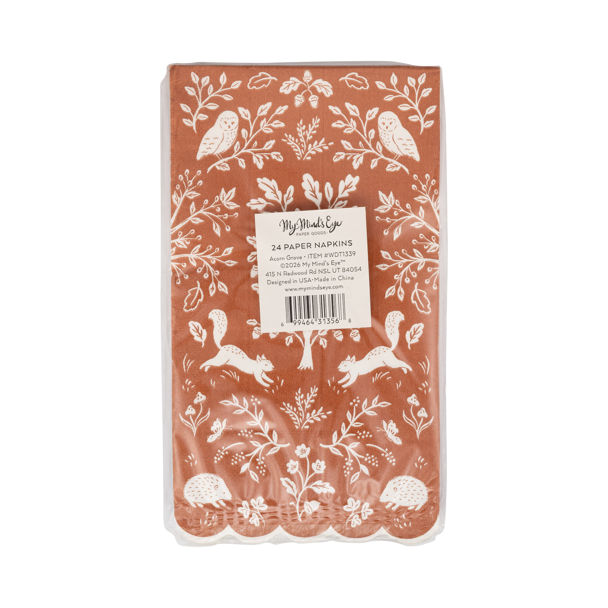 Acorn Grove Dinner Paper Napkins