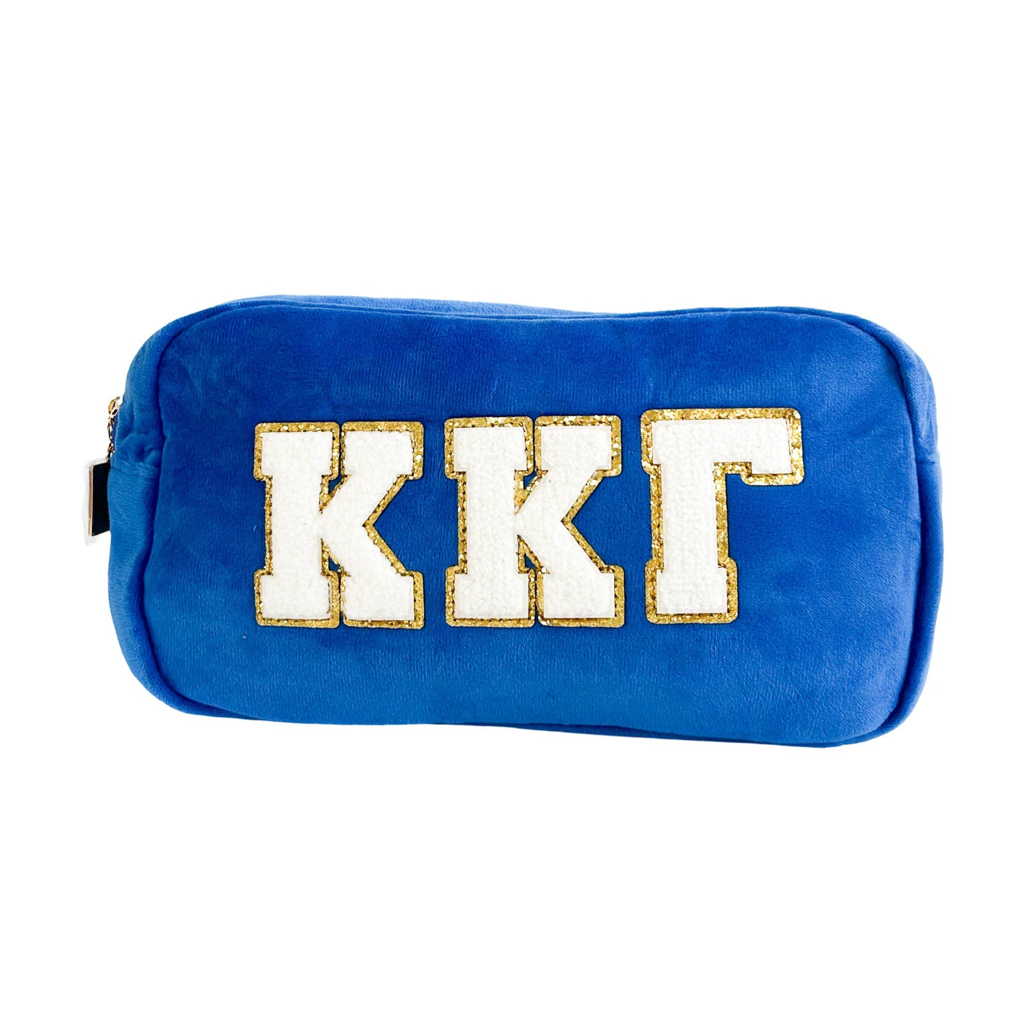 Chenille Sorority Cosmetic Bag