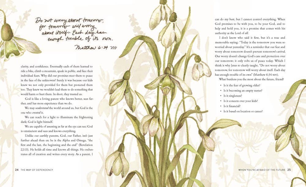 The Way of the Wildflower : Gospel Meditations to Unburden Y