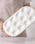 Oval Deviled Egg Tray