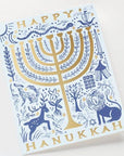 Twelve Tribes Menorah Card