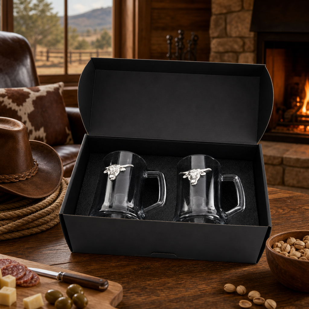 Longhorn Beer Mugs