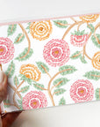 Coral Peony Notecards