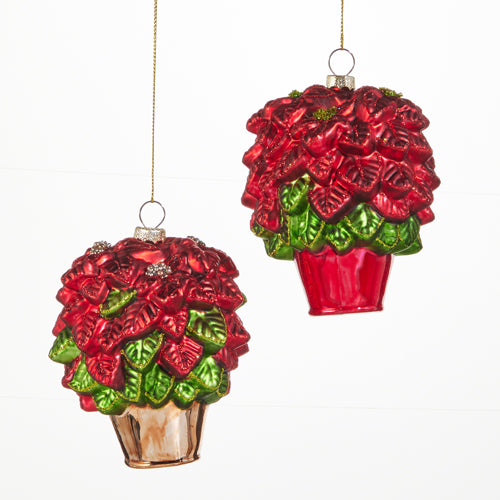 Poinsettia Ornament