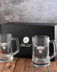 Longhorn Beer Mugs