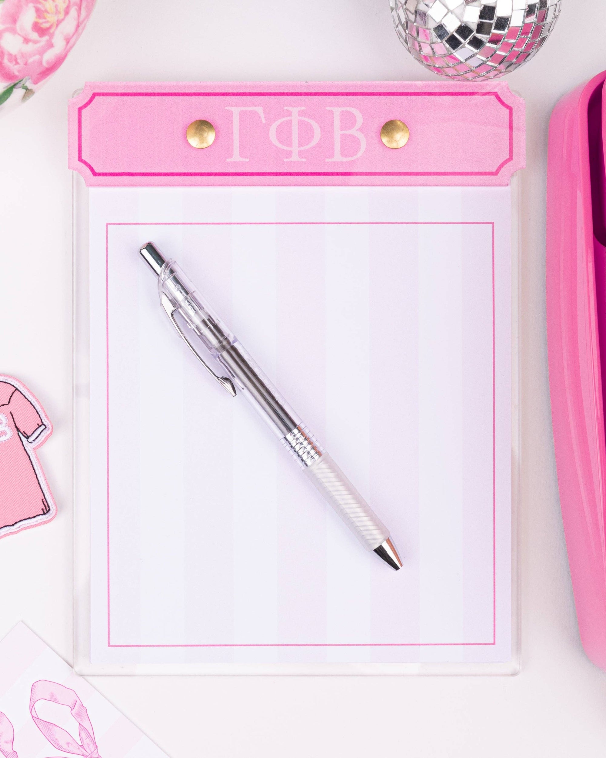 Greek Notepad: Pi beta phi