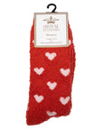 Women's Hearts Snuggle Socks