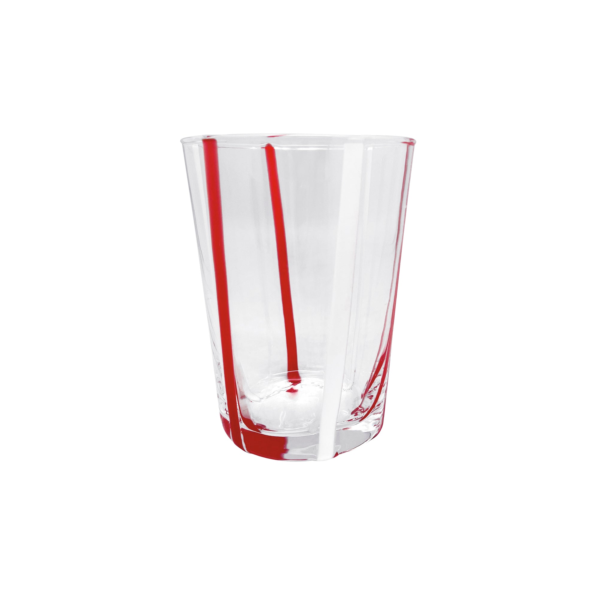 Ribbons Red and White Tumbler