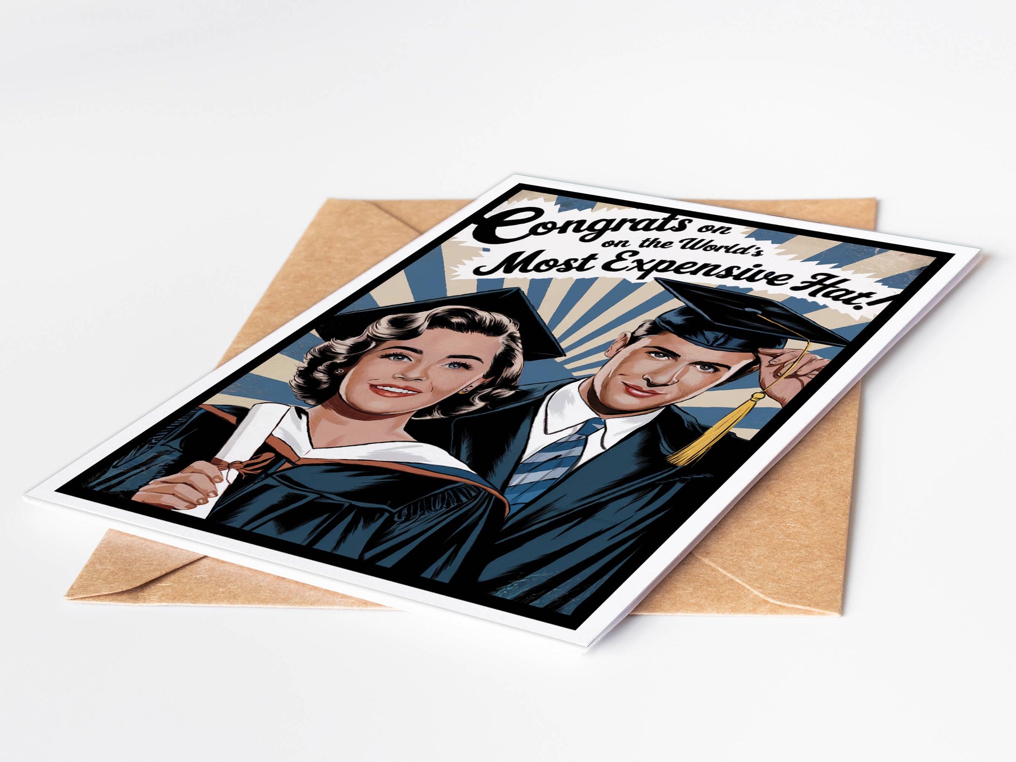 World's Most Expensive Hat Graduation Card