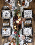 Halloween Scenes Plate Set