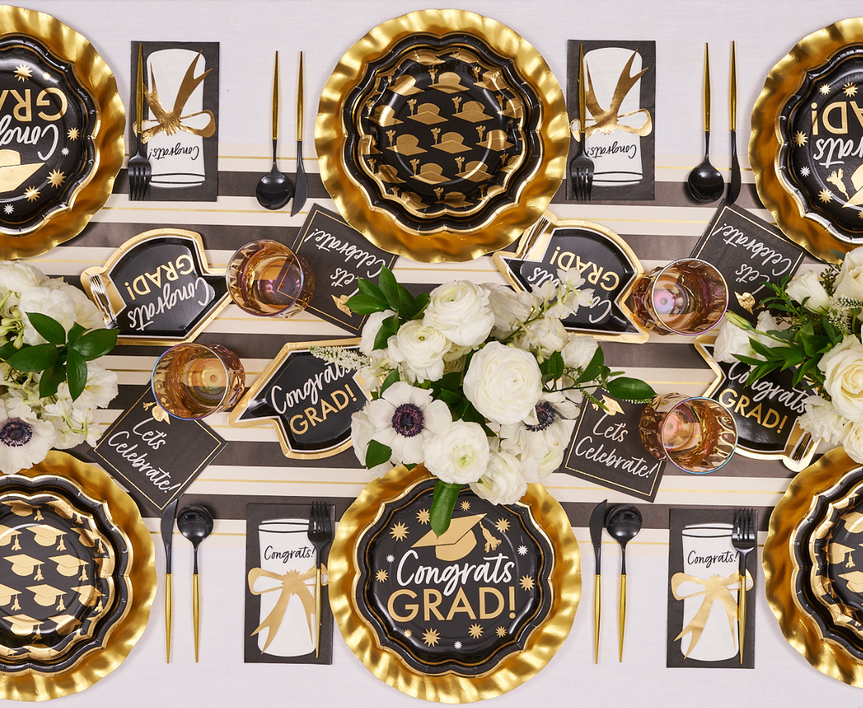 Classic Grad Dinner Plates