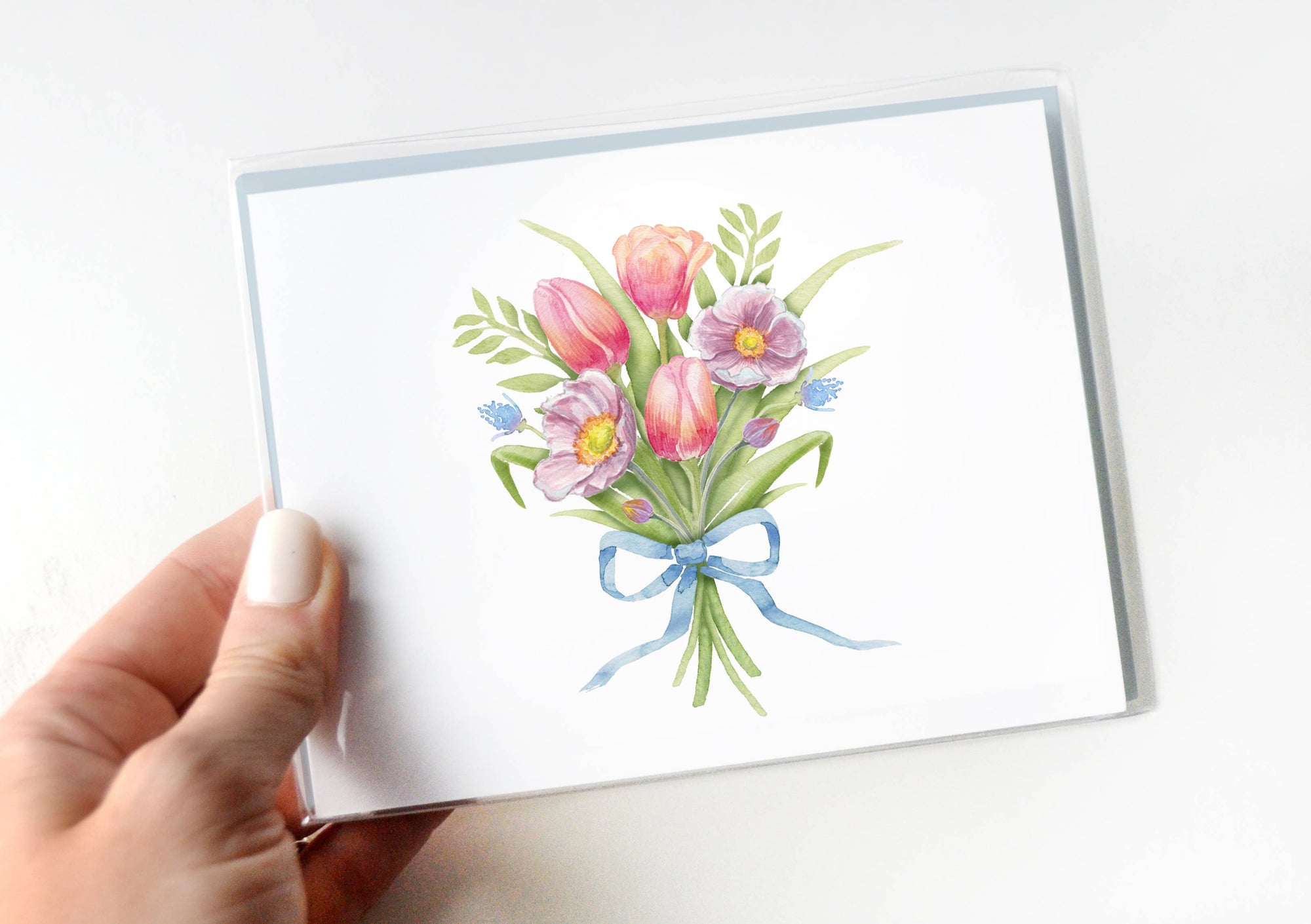 Tulip Bouquet Notecards