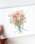 Tulip Bouquet Notecards