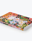 Set of 3 Marguerite Stitched Notebooks