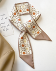 Silk Twilly Scarf Neck Scarf for Handbag Accessory Women: BRF