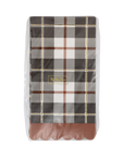 Black Fall Plaid Dinner Napkin