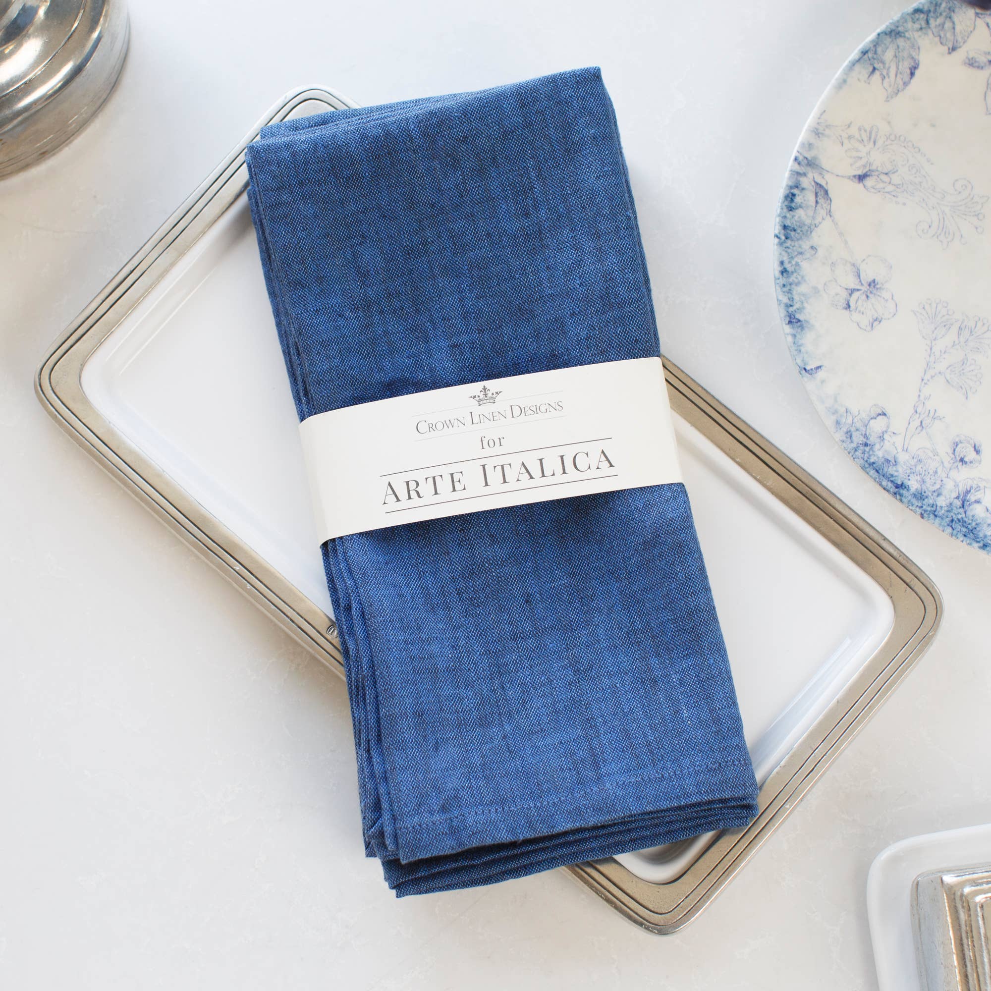 Washed Linen Napkin Set - New Color: Red