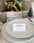 Christmas Bough Place Cards