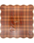 Autumn Plaid Paper Plates