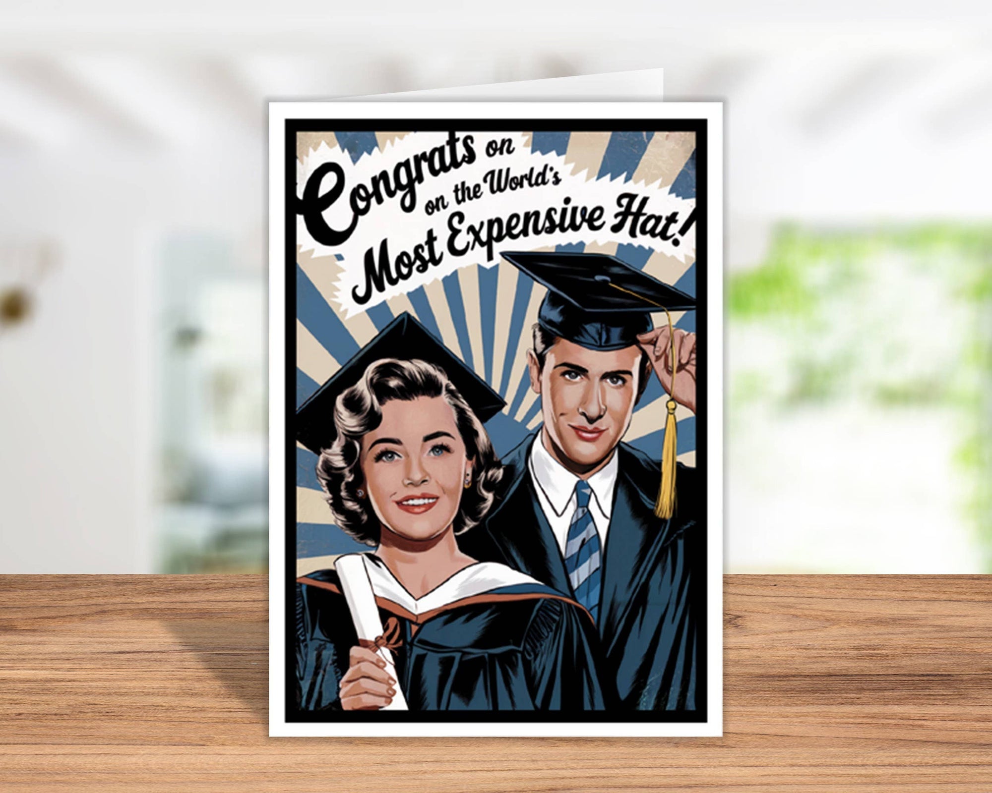 cheap grad cards Expensive Hat Graduation Cards