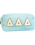 Chenille Sorority Cosmetic Bag