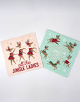 Funny Christmas Cocktail Napkins | Jingle Ladies - 20ct