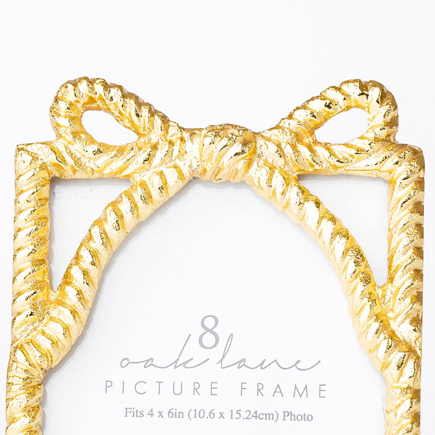 Gold Bow Picture Frame Small