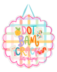 Dot Bam Crack Mahjong Doorhanger
