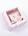 Bubbly Cart Boxed Glass Ornament