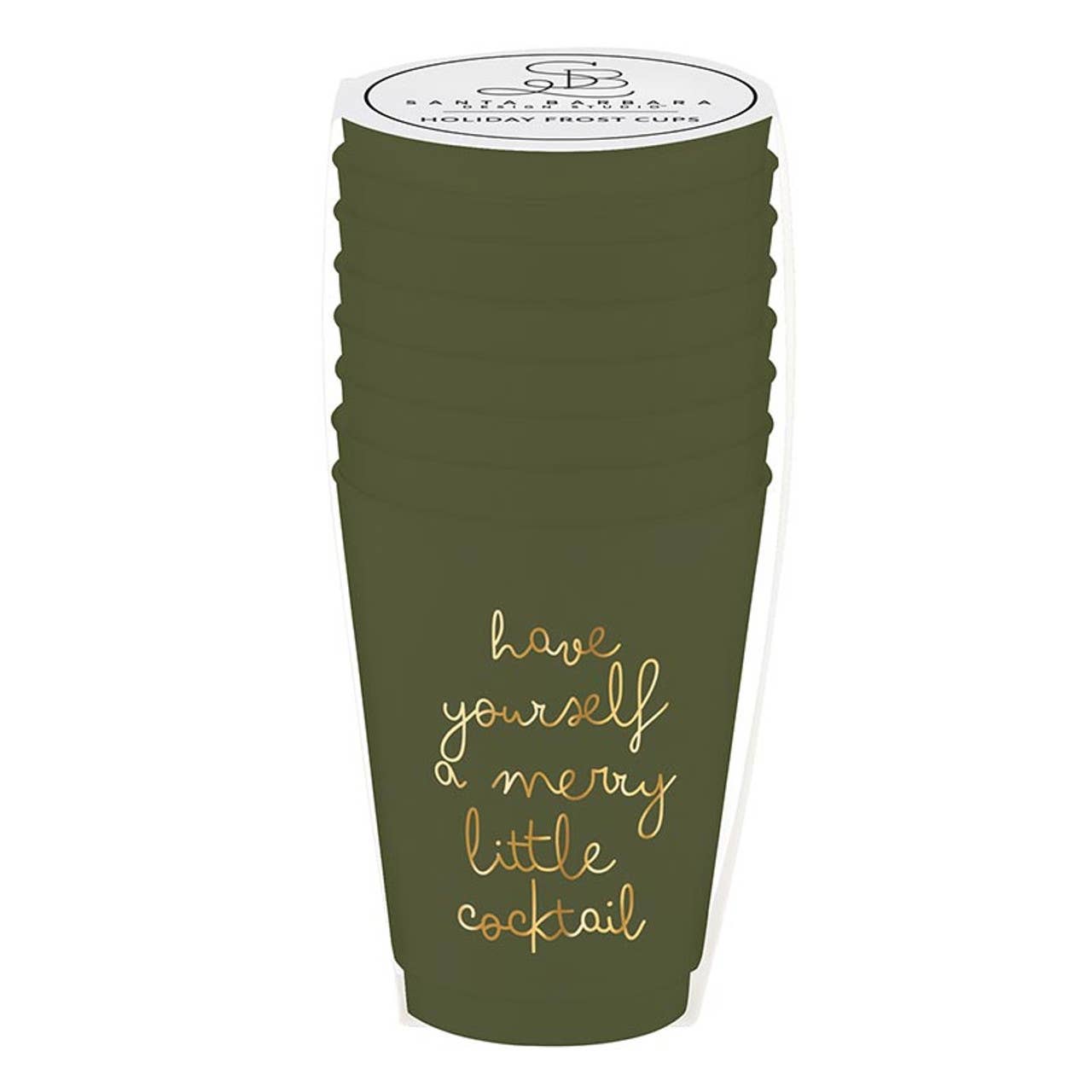 Merry Little Cocktail Frost Cups