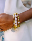 Georgia Beaded Freshwater Pearl Bracelet