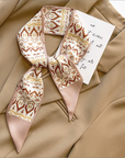 Silk Twilly Scarf Neck Scarf for Handbag Accessory Women: LPT