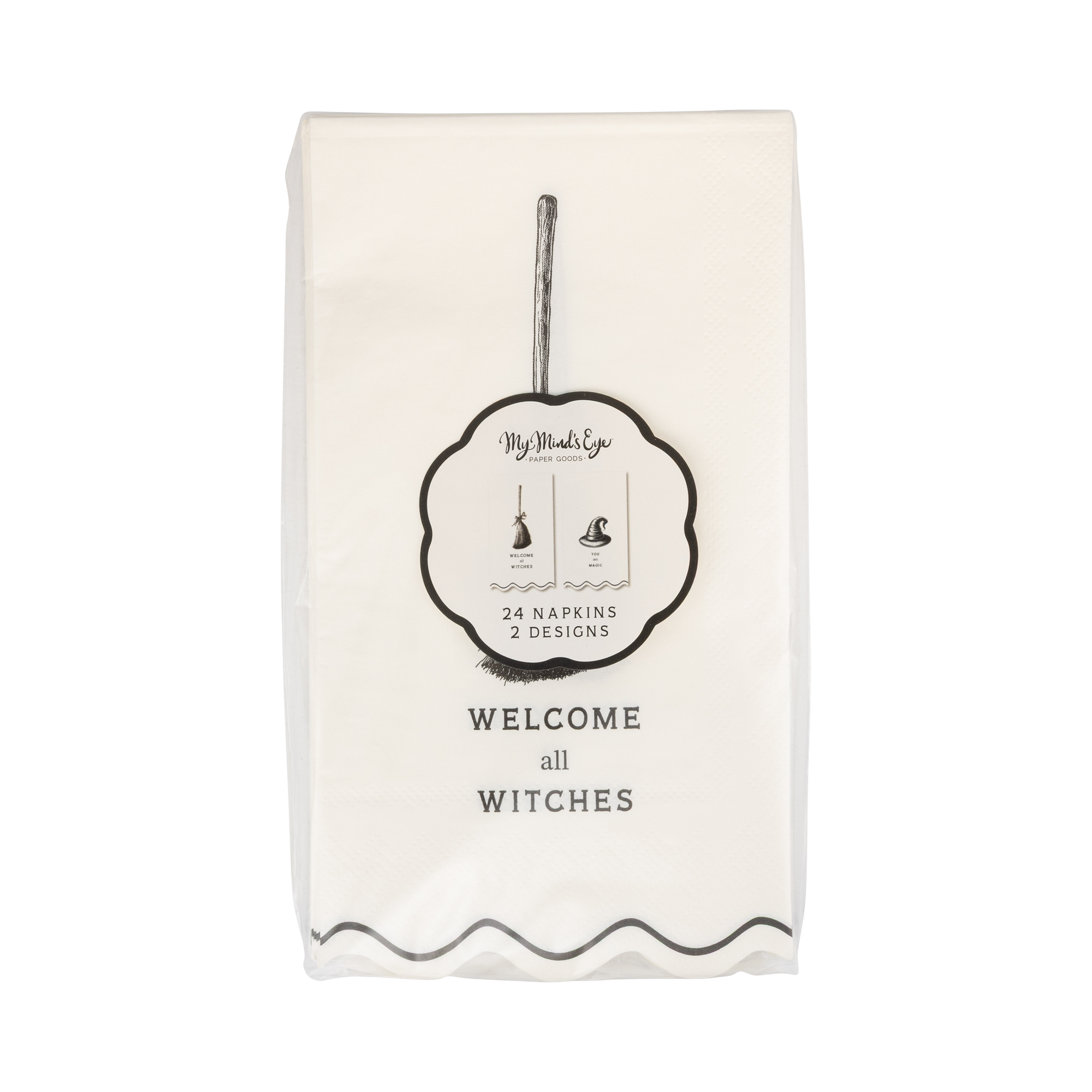 Welcome Witches Dinner Napkin Set