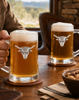 Longhorn Beer Mugs