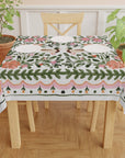 Walk in the Park Square Tablecloth