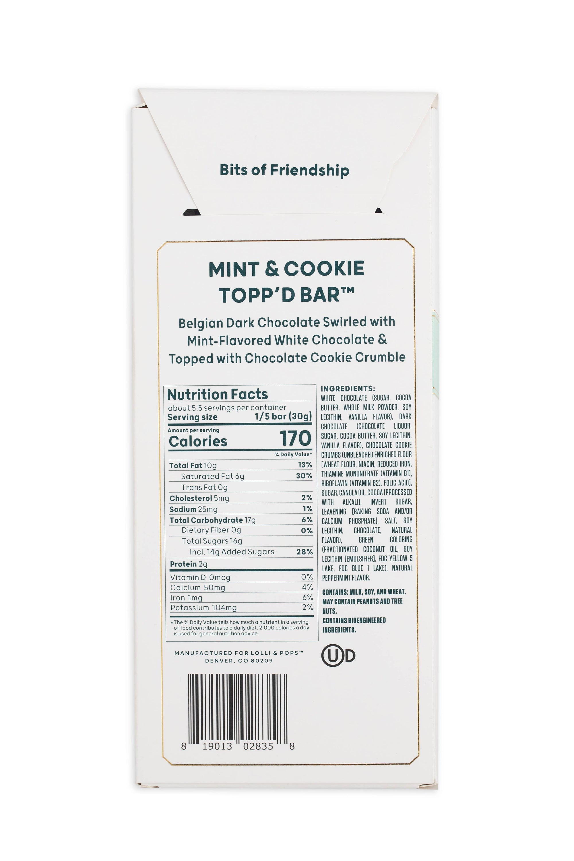 Mint &amp; Cookie Topp&#39;d Bar