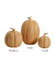 Basket Weave Pattern Pumpkin