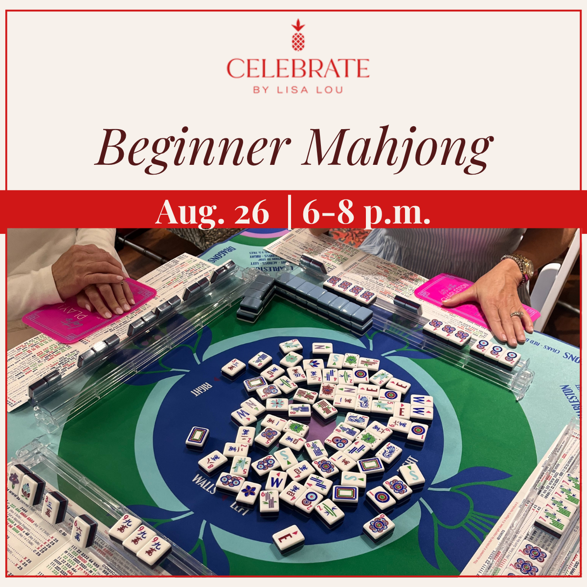 Evening Beginner Mahjong | August 26