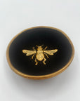 Large Bee Blessing Bowl in Black