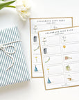 Gift Tag Sticker Sheets by Emily Lex Studio