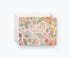 Floral patterned card with 'Thank You' text on a white background